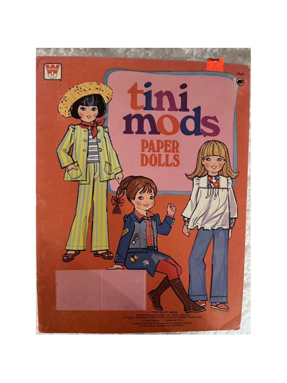 VNTG 1960S TINI MODS PAPER DOLL UNCUT LASER Print Original Size see all